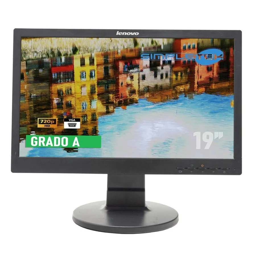 Монитор Lenovo ThinkVision D186Wa 18.5" Black LCD VGA Monitor 1366x768 5ms