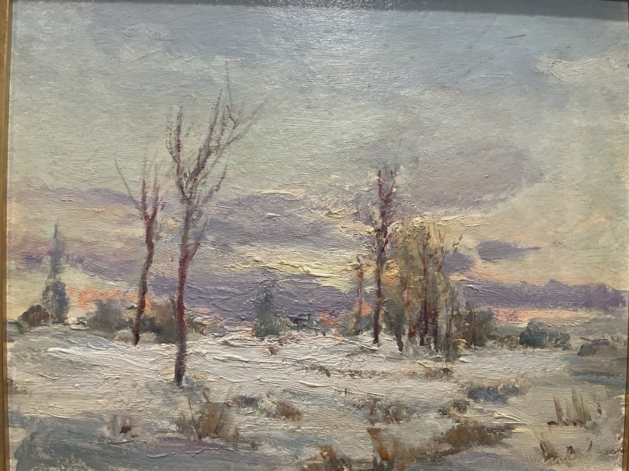 Лабораторный прибор PAUL FRIEDERICH WEINDORF (1887-1965) IMPRESSIONIST PAINTING- — фото лота 1
