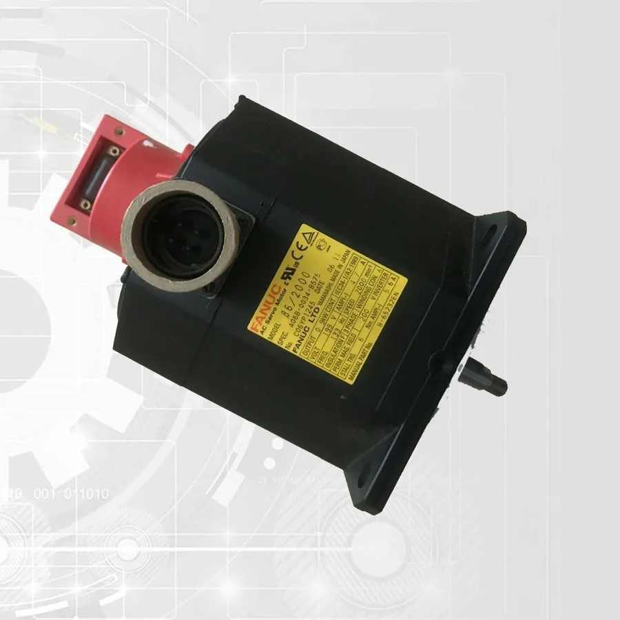Серводвигатель FANUC A06B-0034-B575 beta6/2000 AC Servo Motor 0.9kW 6Nm 2000rpm 