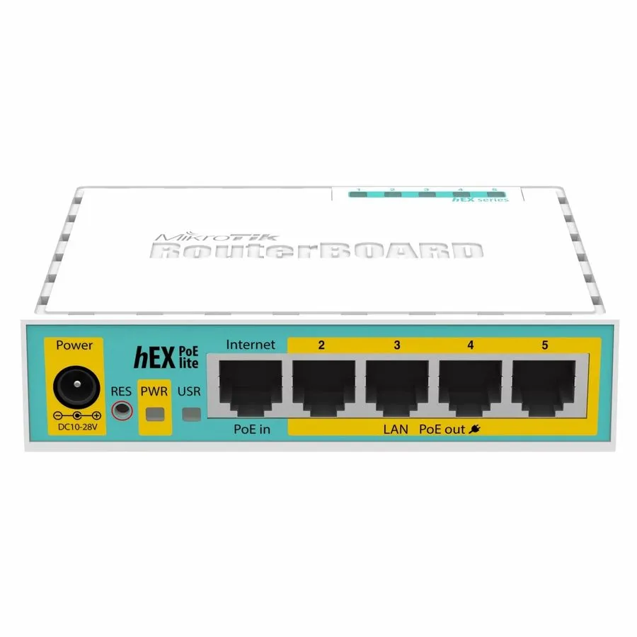 Маршрутизатор Mikrotik RB750UPr2 hEX RouterBOARD PoE Lite 5-Port Ethernet Router