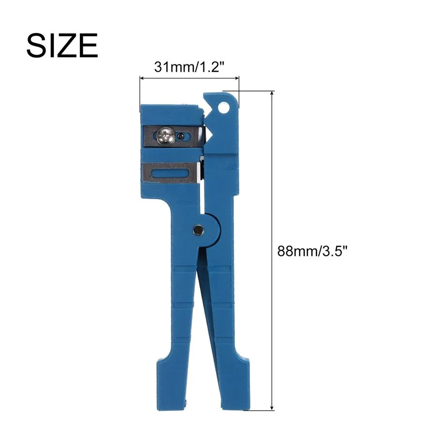 Стриппер Cruiser 45-163 Fiber Optic & Coaxial Cable Stripper Tool (Blue, Alloy S