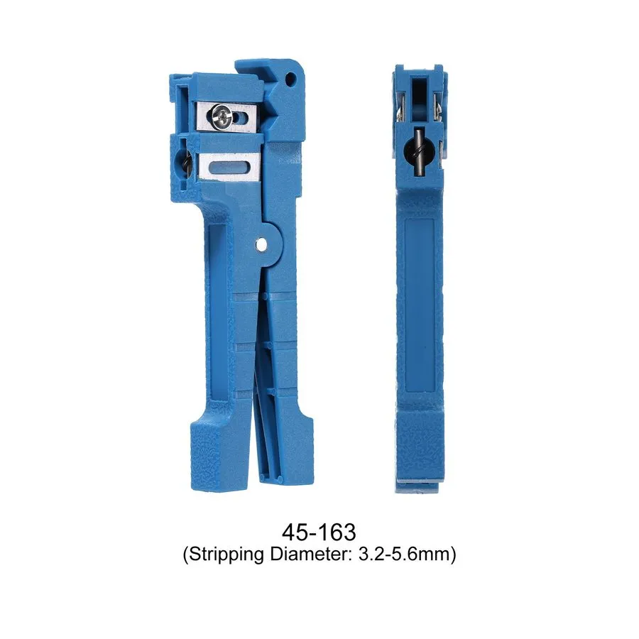 Стриппер Cruiser 45-163 Fiber Optic & Coaxial Cable Stripper Tool (Blue, Alloy S — фото лота 2