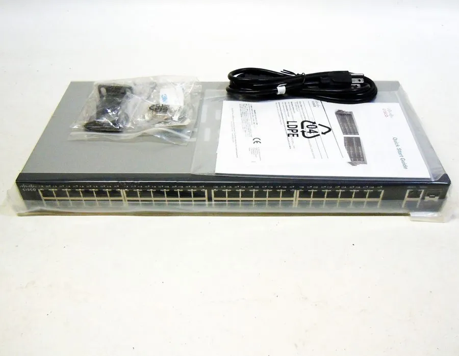 Коммутатор Cisco SF220-48-K9 48-Port 10/100Gbps Fast Ethernet Smart Switch