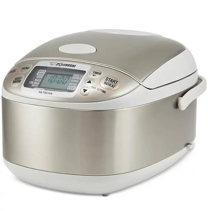 Рисоварка Zojirushi 5.5 Cup Micom Rice Cooker and Warmer Stainless Gray NS-TSC10