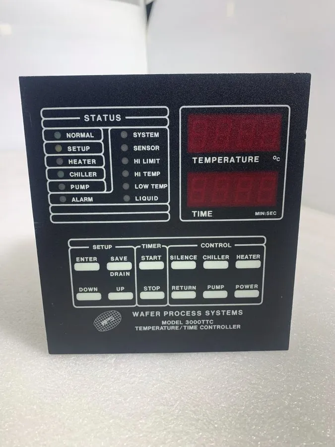 Контроллер WAFER PROCESS SYSTEM TEMPERATURE TIME CONTROLLER MODEL 3000TTC — фото лота 2