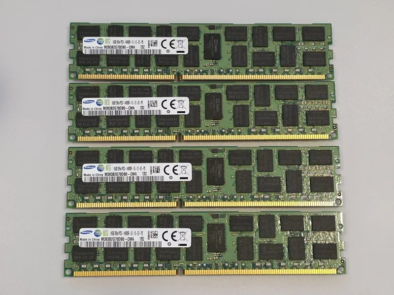 Модуль памяти Samsung 16GB 2RX4 PC3-14900R DDR3-1866 Server RAM M393B2G70DB0-CMA