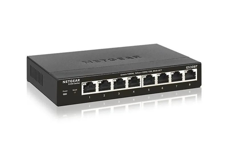 Коммутатор NETGEAR GS308 GS308-300PAS 8-Port Gigabit Ethernet Unmanaged Switch — фото лота 2