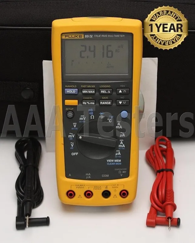 Мультиметр Fluke 89 IV True RMS Digital Multimeter 89IV 89-4