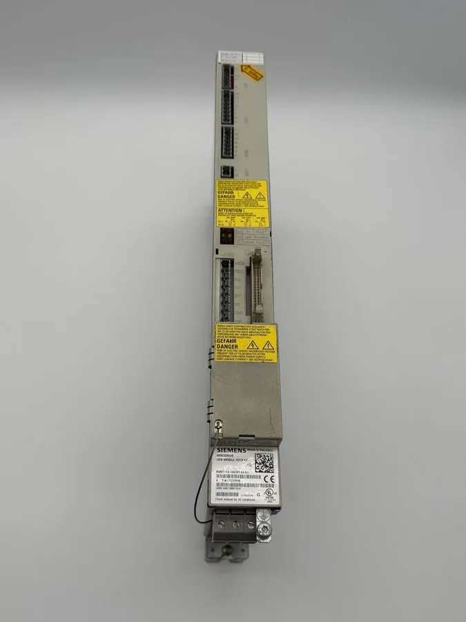 Сервоусилитель 6SN1112-1AC01-0AA1 SIEMENS SIMODRIVE 611 Module — фото лота 2
