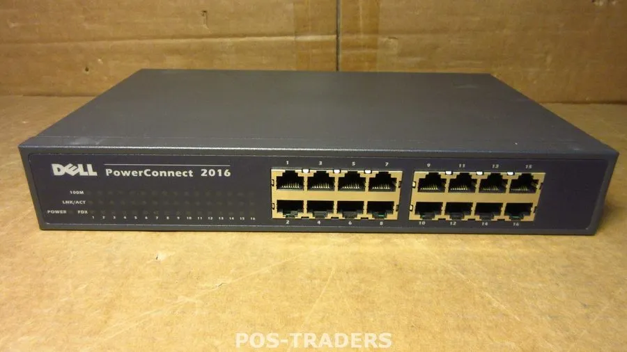 Коммутатор Dell PowerConnect 2016 10/100 16 Port Ethernet Switch