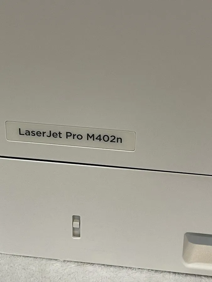 Лазерный принтер HP LaserJet Pro M402N Monochrome Laser Printer Works great w/To