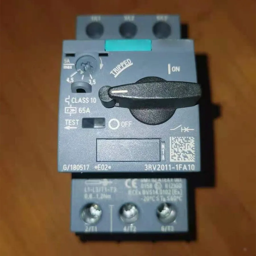 Автоматический выключатель Siemens 3RV2011-1FA10 motor protection switch circuit