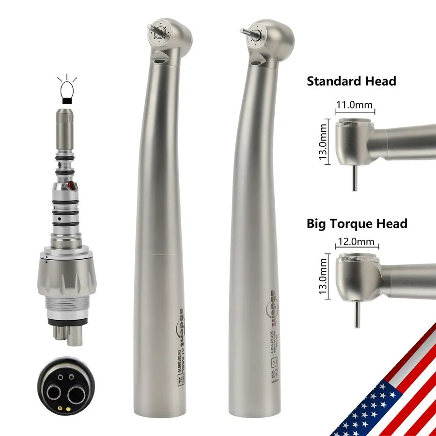 Оптический модуль Dental Fiber Optic LED High speed Handpiece / LED Coupler 4Hol