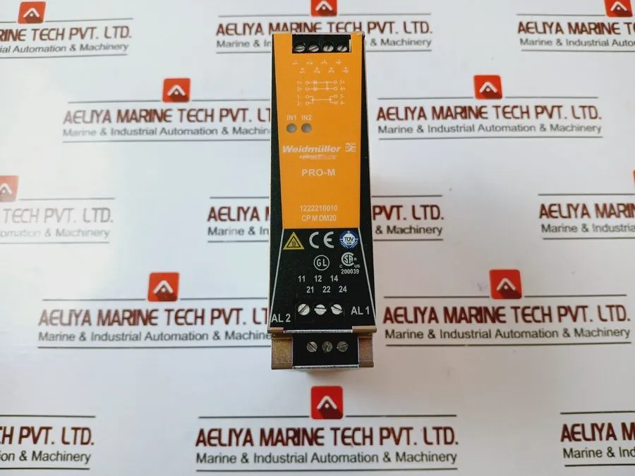 Блок питания Weidmuller PRO-M CP M DM20 Din-Rail Power Supply 1222210010 24VDC/1