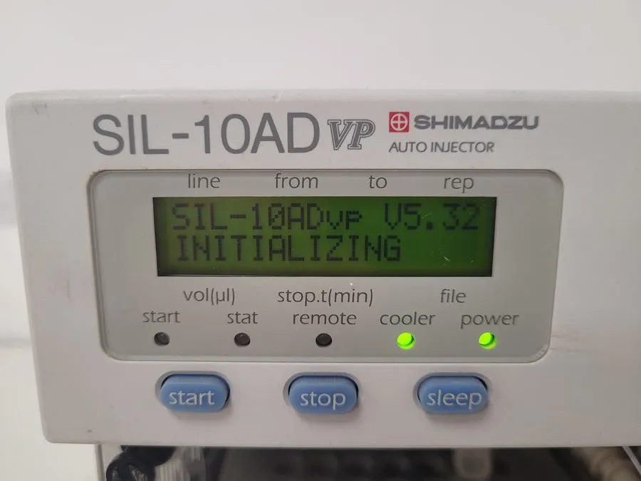 Хроматограф Shimadzu HPLC LC10 VP System Lot SCL-10A VP LC-10AD VP SIL-10AD VP / — фото лота 2