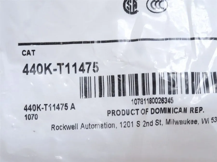 Реле безопасности 246928 Old-Stock; Allen-Bradley 440K-T11475 Guardmaster Tongue