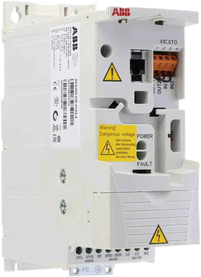 Частотный преобразователь ABB ACS355-03E-01A2-4 3-Phase, 0.37 kW, Original 2-4 D