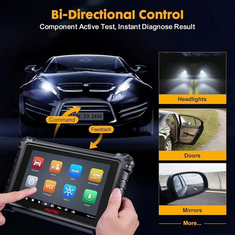 Диагностический сканер Autel MaxiSys MK906 Pro ECU Coding Full System Diagnosti  — фото лота 2