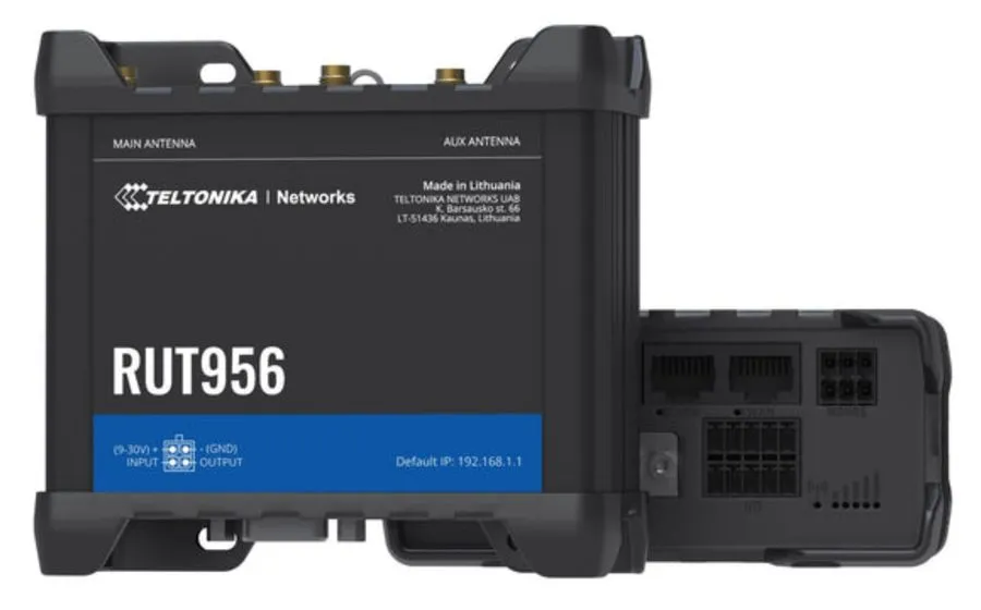 Маршрутизатор Teltonika Rut956 3-Port Switch LTE Cellular Router RUT956A00A00
