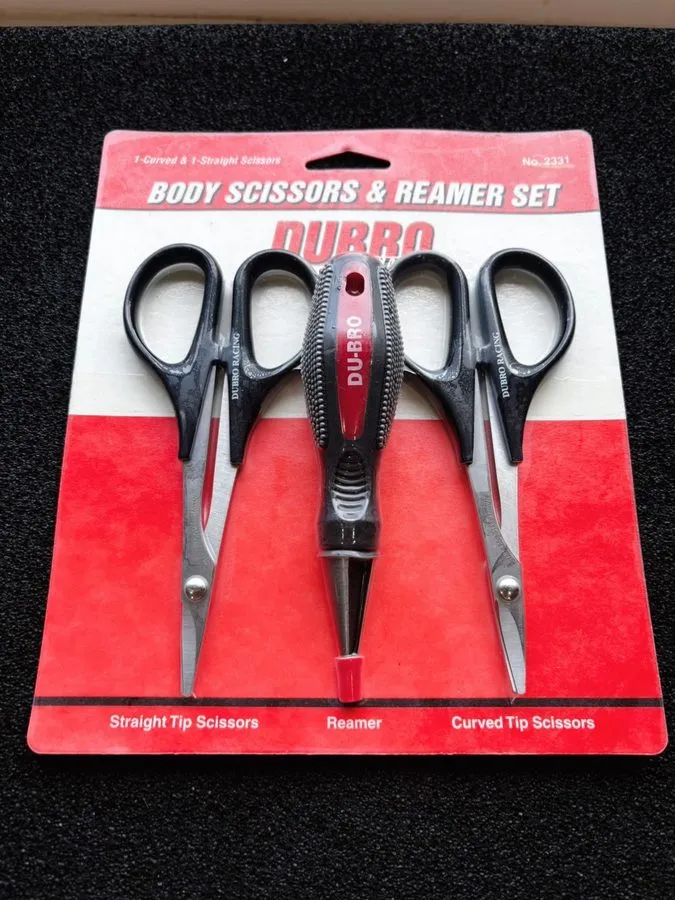 Режущий инструмент DU-BRO Dubro Body Reamer Scissors Curved and Straight Set DUB