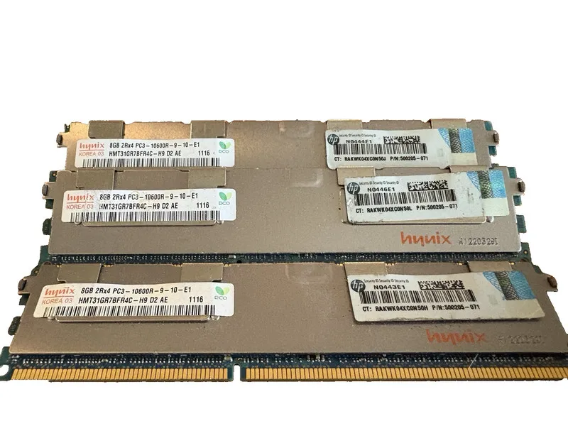 Модуль памяти 8GB Hynix HMT31GR7BFR4C-H9 8GB PC3-10600R DDR3-1333MHz ECC REG RAM