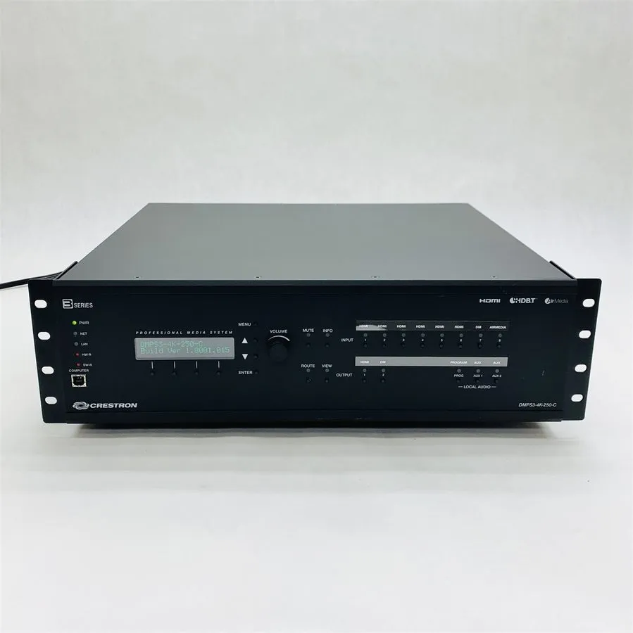 Видеокоммутатор Crestron DMPS3-4K-250-C Digital Media 4K Presentation Switcher C