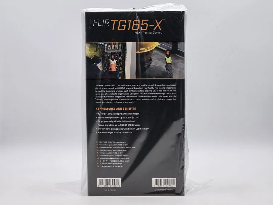 Оптико-электронная система IRC130: Thermal Imager IR Thermometer +MSX (Flir TG16
