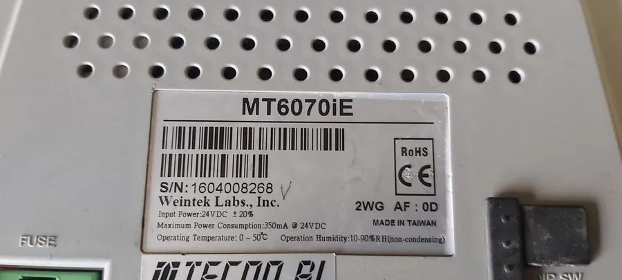 Панель оператора Weintek Weinview MT6070iE HMI Operator 7" TFT