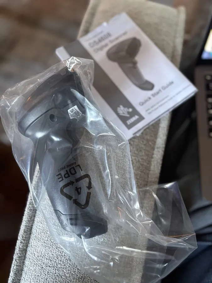 Сканер штрих-кода Zebra DS4608-SR00007ZZWW Wired Handheld 1D 2D Area Imager Barc