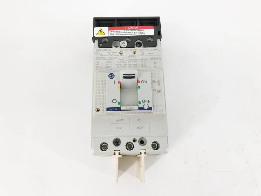 Автоматический выключатель ALLEN BRADLEY 140G-G6C3-C60 Circuit Breaker 3P 60A 48