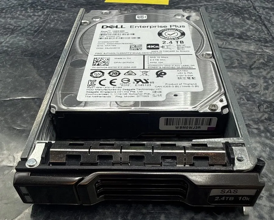 Жёсткий диск ST2400MM0159 Dell RWR8F 2.4TB 10K SAS 2.5" 12Gbps HDD Hard Drive 0R