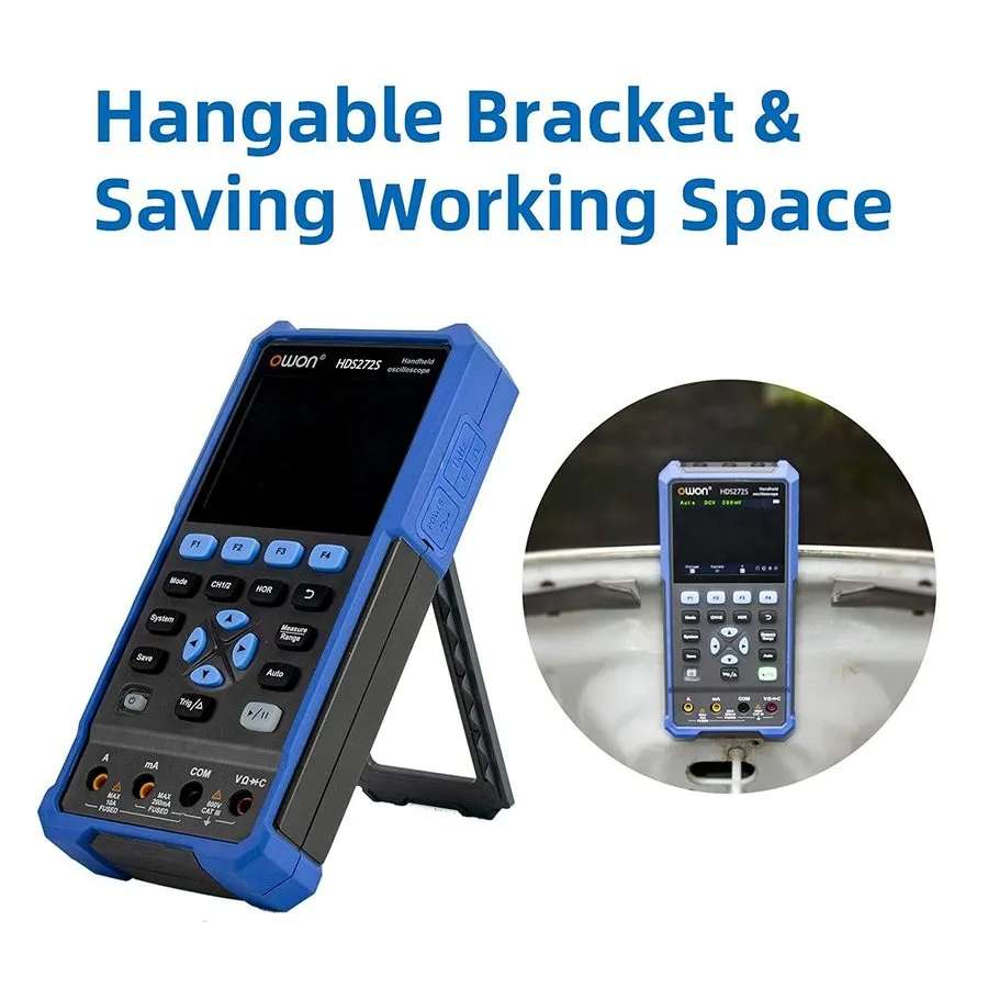 Осциллограф HDS272S 3 In1 Handheld Digital Oscilloscope Waveform Generator Multi