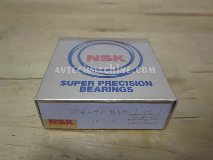 Подшипник 20TAC47BSUC10PN7B NSK Precision Angular Contact Bearing
