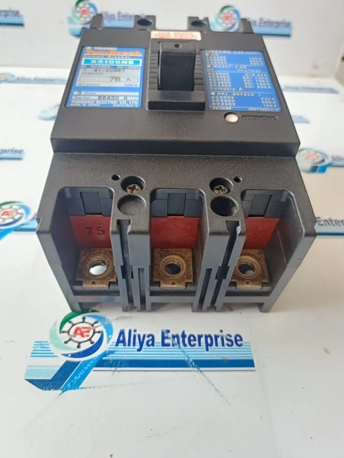 Автоматический выключатель TERASAKI TEMBREAK XS100NB 3POLE 50A CIRCUIT BREAKER W
