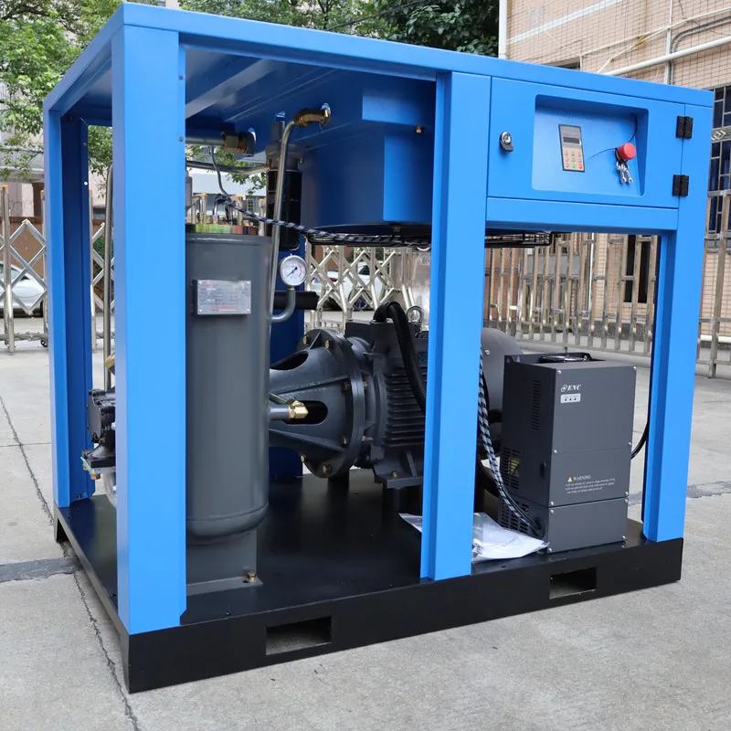 Компрессор 230V Rotary Screw Air Compressor 3 Phase VFD 230CFM @ 125PSI Industri — фото лота 2