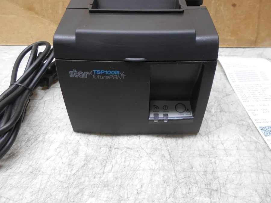 Принтер чеков Star TSP100III Thermal Receipt Printer with Extras Ethernet TSP143