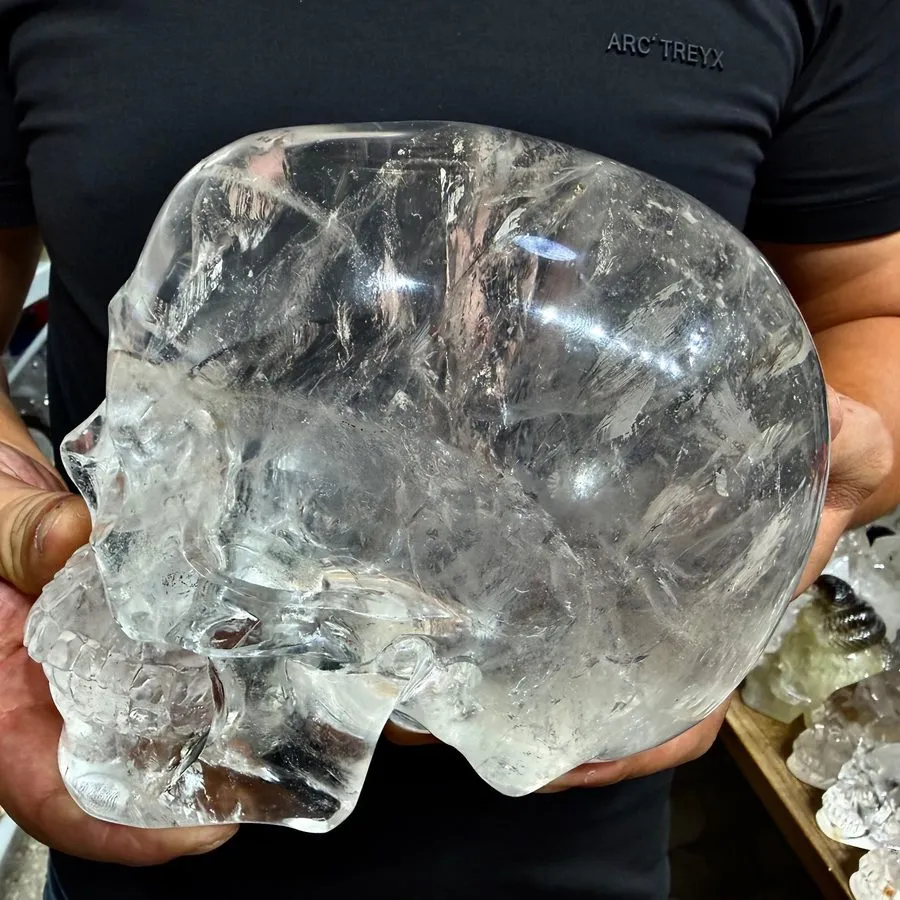 Лабораторный прибор 8.36LB High Quality Natural Clear Quartz Hand Carved crystal