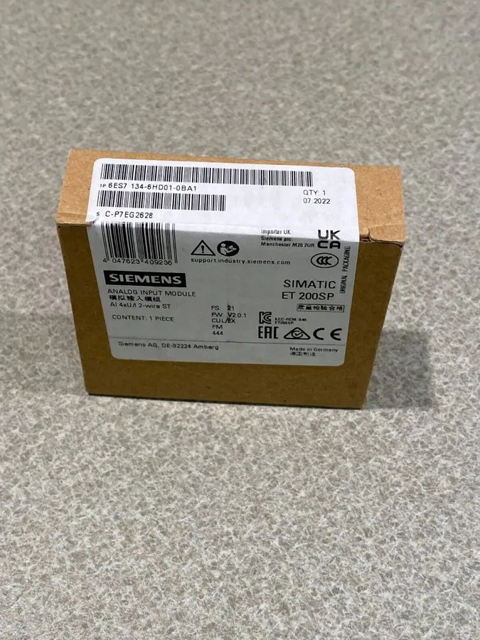 Модуль ввода-вывода Siemens Simatic S7 Analog Input ET 200SP 6ES7134-6HD01-0BA1
