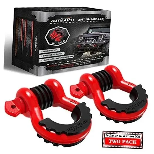 Такелажная скоба D Ring Shackle 3/4" Shackles 41,887Ibs Break Strength Clevis Sh
