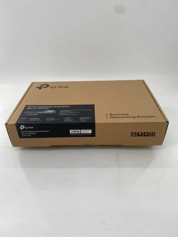 Коммутатор TP LINK 28 PORT GIGABIT EASY SMART SWITCH WITH 24-PORT PoE+ TL-SG1428