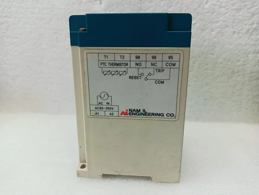 Реле защиты Nam Il Engineering Thermistor Relay Motor Protection Control TR-100  — фото лота 2
