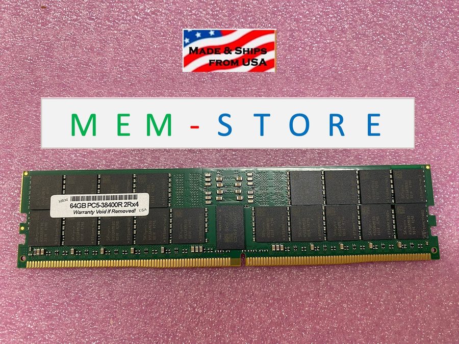 Модуль памяти 64GB HPE Compute Scale-up Server 3200 Compatible PC5-4800 DDR5 ECC
