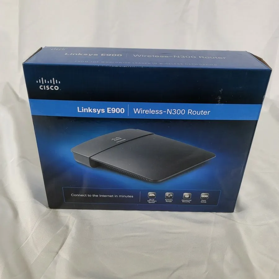 Маршрутизатор Cisco Linksys E1200 Wireless-N300 Wi-Fi Router With 4 Port Switch