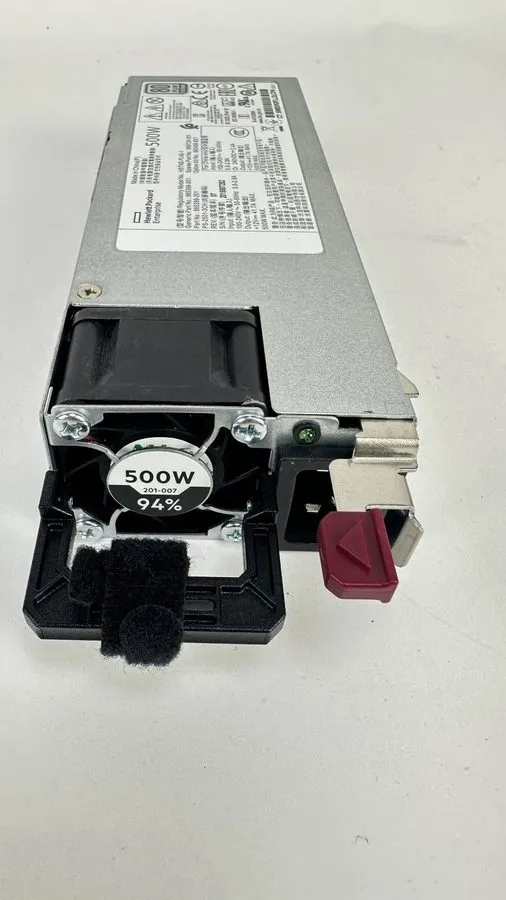 Блок питания HPE 865408-B21 500W Flex Slot Platium Hot Plug Low Halogen Power Su