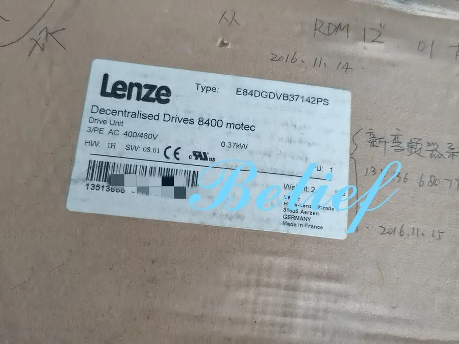 Частотный преобразователь E84DGDVB37142PS LENZE 8400 MOTEC INVERTER DRIVE