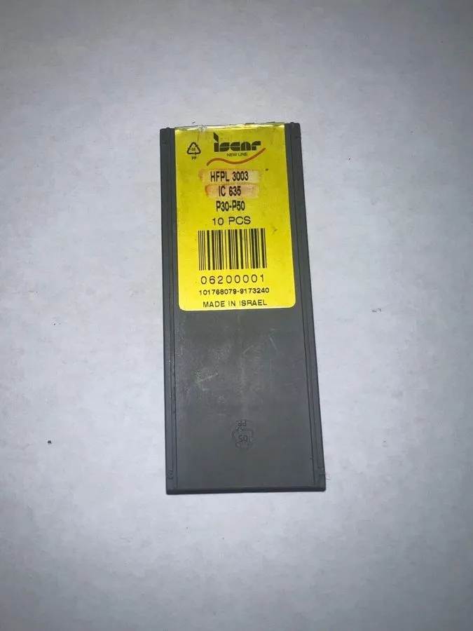 Режущий инструмент Iscar Carbide Insert HFPL3003 Grade IC635 Groove Turn Parting