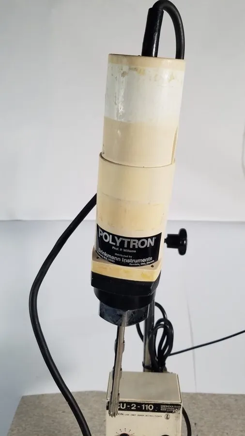 Гомогенизатор Kinematica PCU-2-110 Polytron Brinkmann Instruments Homogenizer — фото лота 2