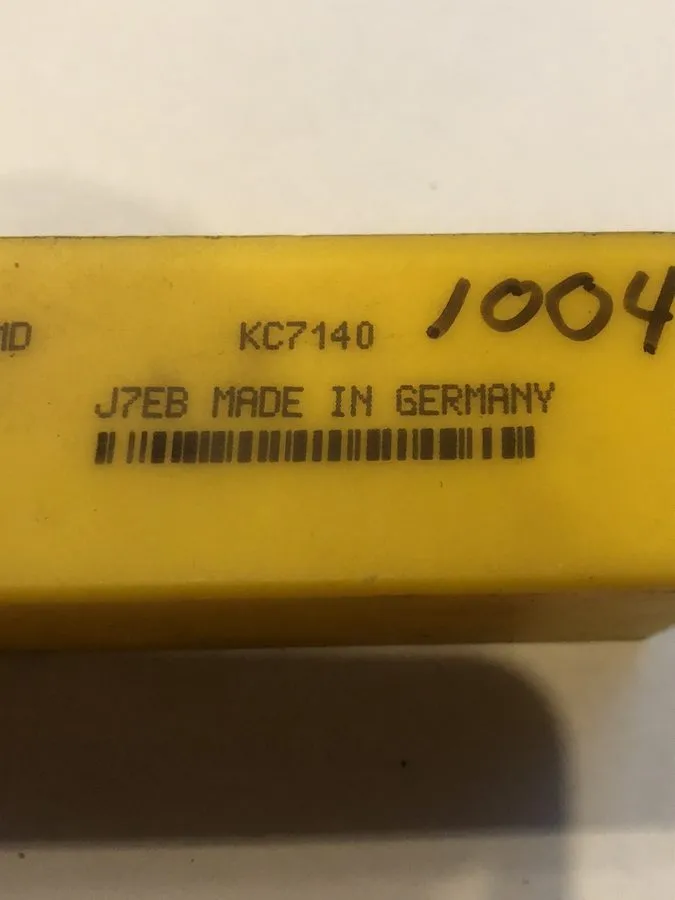 Режущий инструмент Kennametal 2045294 Indexable Drill Insert: DFTHP KC7140, Carb — фото лота 2