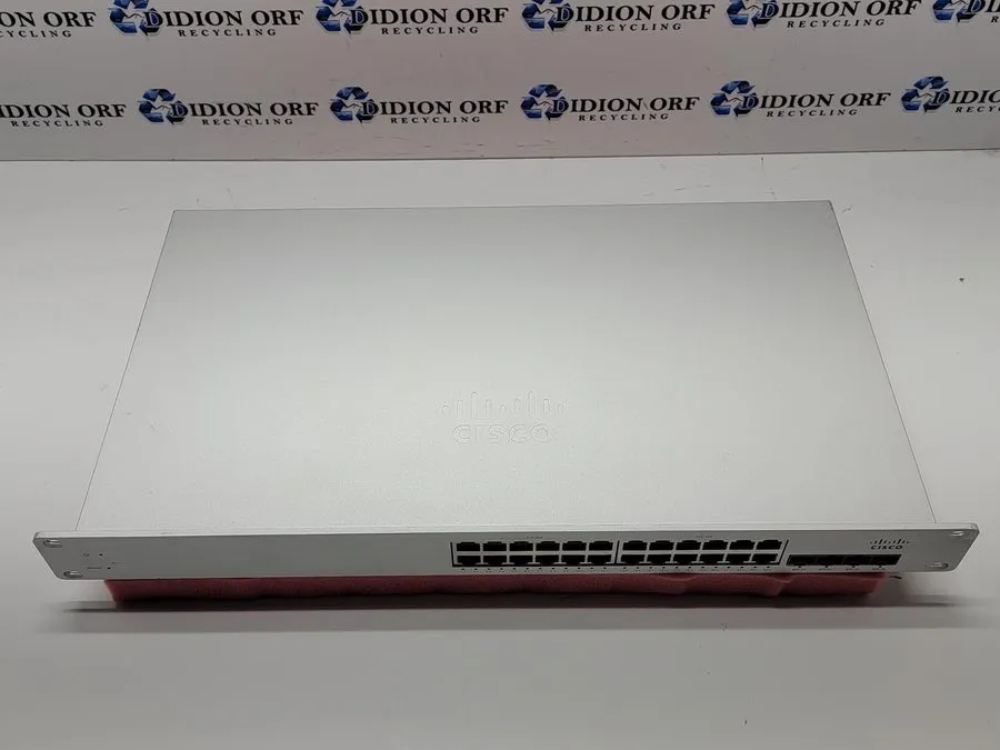 Коммутатор Cisco Meraki MS220-24P-HW 24-Port Gigabit PoE+ Switch 4x SFP 370W
