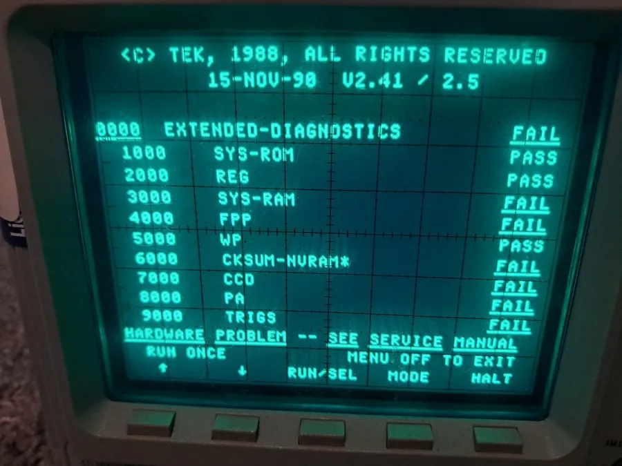 Осциллограф Tektronix 2430A 2 Channel Digital Oscilloscope 150 MHz